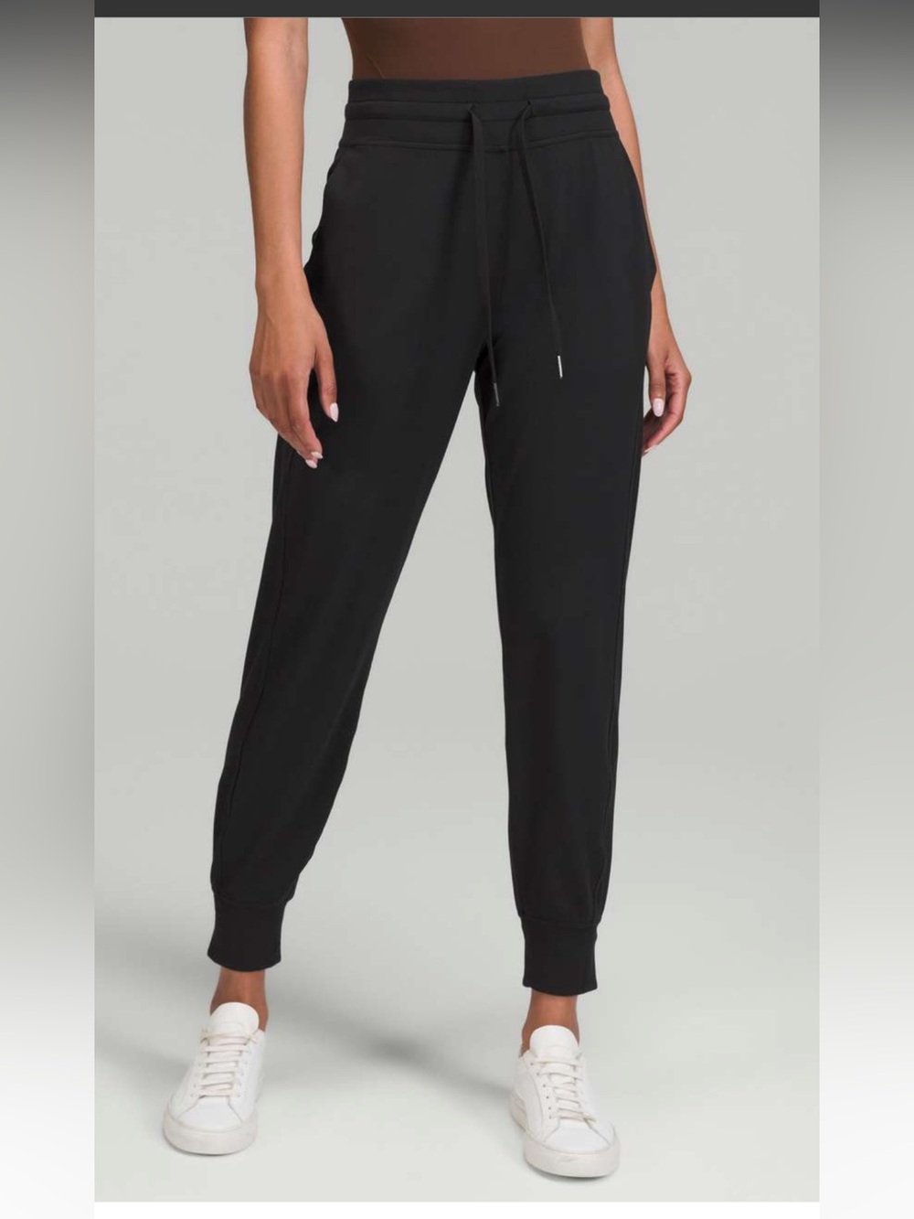 Size 4 Lululemon Ready To Rulu Jogger, black